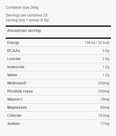 Gold Standard BCAA's/28 Serv. - 0,260 kg