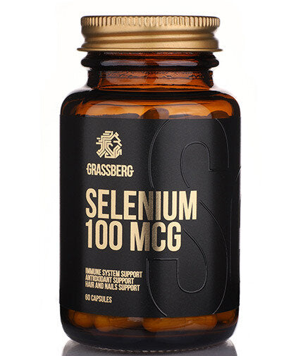 Grassberg Selenium 100mcg 60 Caps