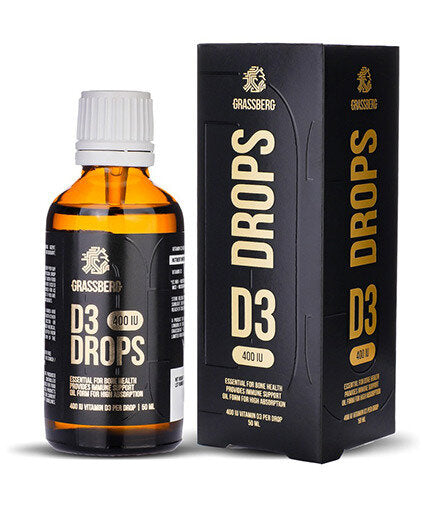 Grassberg Vitamin D3 Drop 400 UI 50 ml