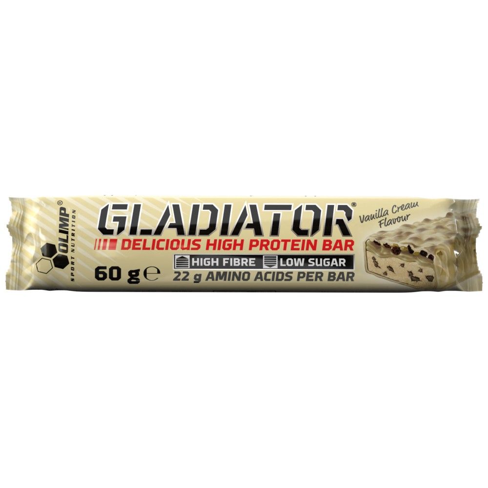 Gladiateur/barre riche en protéines - 60 grammes