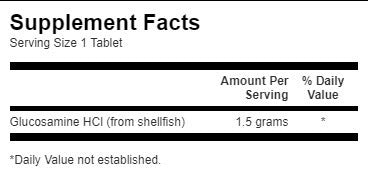 Glucosamine HCl 1500 mg - 100 comprimés
