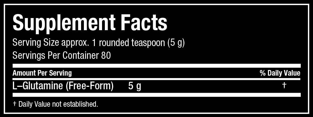 Glutamine - 400 grammes