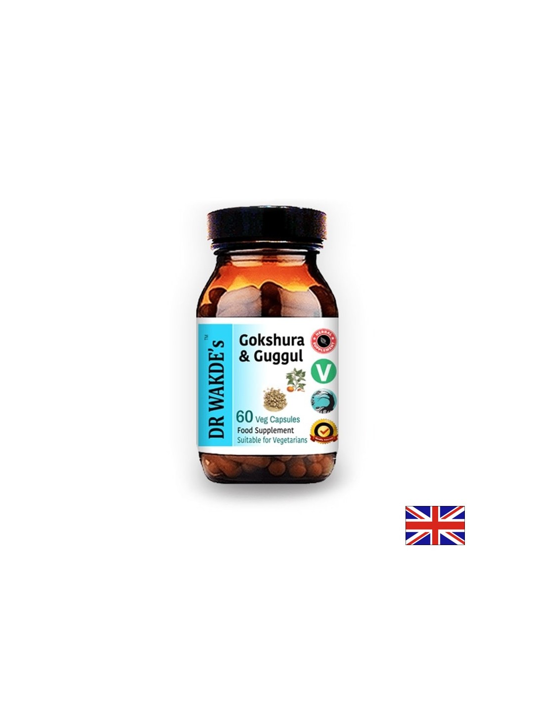 Gokshura & Guggul/Gokshura et Guggul Ayurveda, 60 capsules Dr Wakde