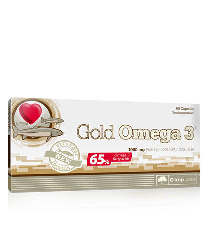 Gold Omega 3 65% 60 Caps. OLYMPE