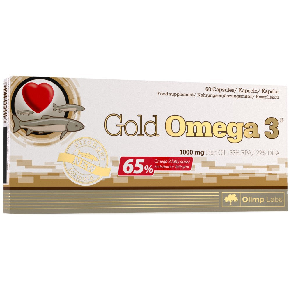 Gold Omega 3 65% - 60 capsules