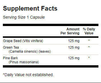 Gree Seed Green Tea & Pine Bark Complex - 60 capsules