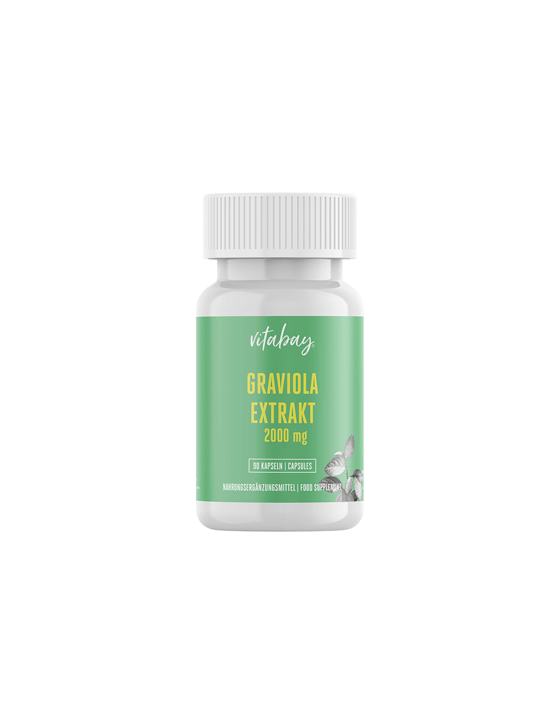 Graviola Extrakt/Extrait de Graviola, 90 gélules <tc>Vitabay</tc>