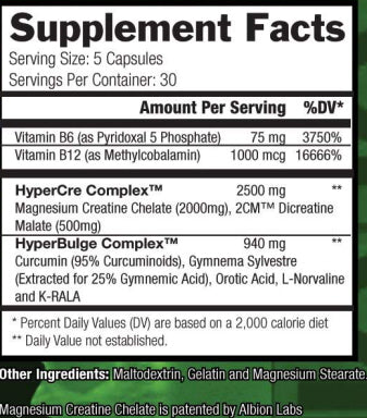 Bulge vert - 150 capsules