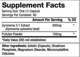 Gymnema Sylvestre 300 mg/90 Caps