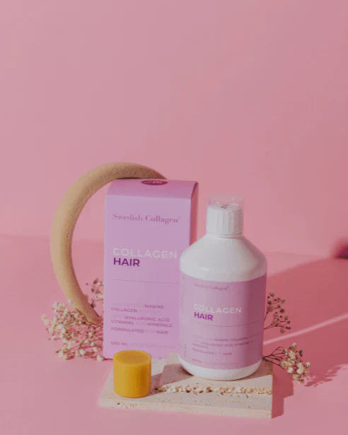 Cheveux de collagène de poisson avec coenzyme Q10/500 ml, 33 doses /