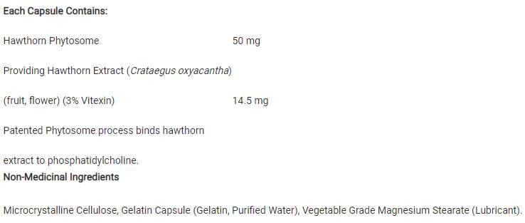 Phytosome aubépine 50 mg 60 capsules