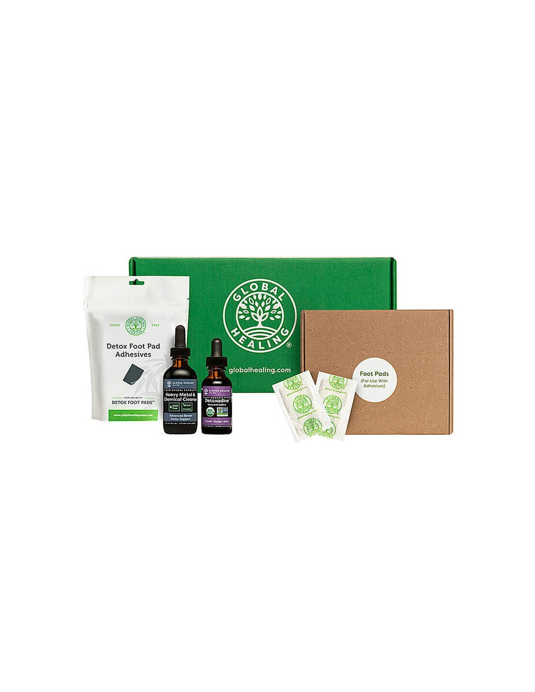 Programme Heavy Metal & Chemical Cleanse ™/Detox Programme avec des herbes, des champignons médicinaux, du charbon de bois activé et de la guérison mondiale