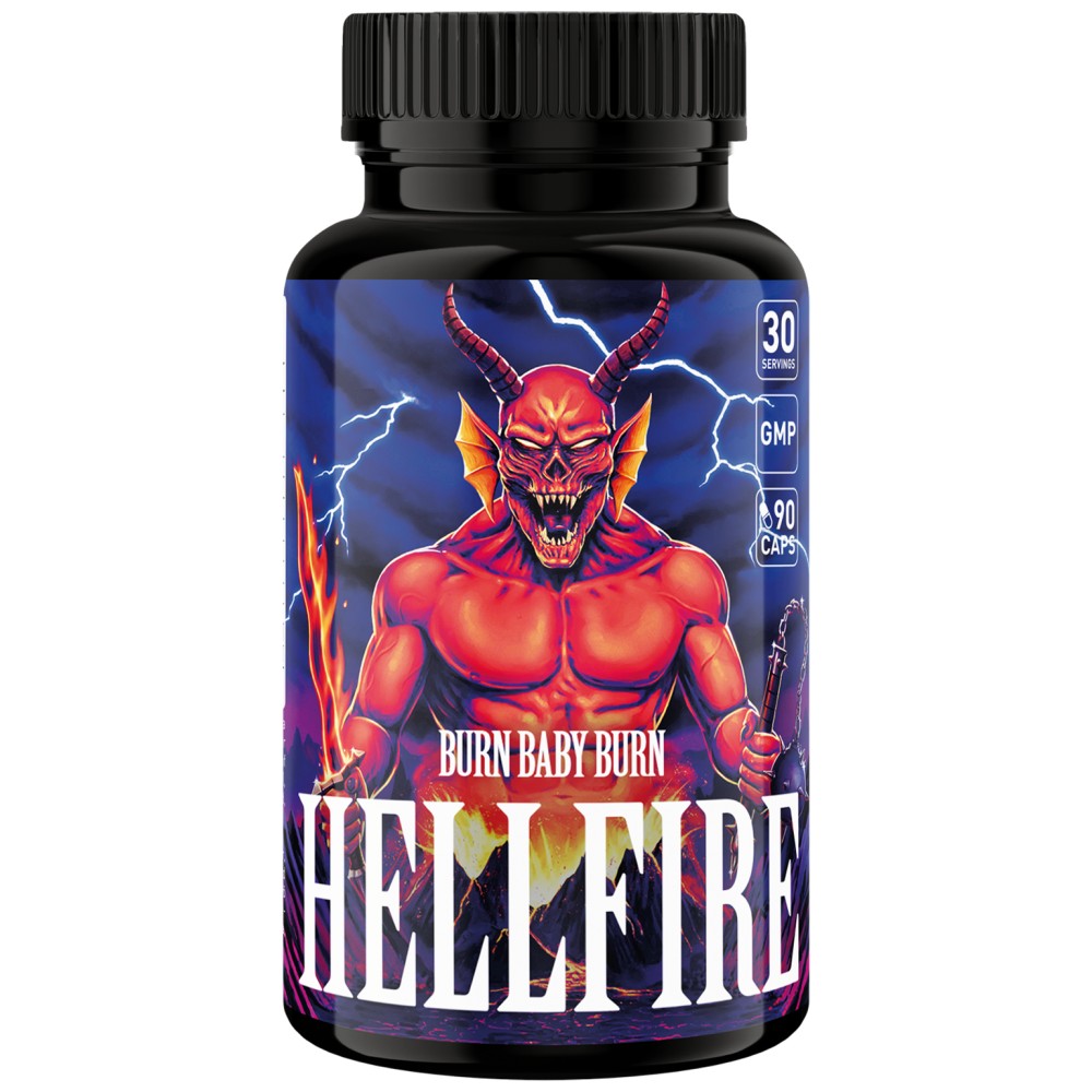 Feu Hell | avec forskolin, grains de paradis et thé vert - 90 capsules