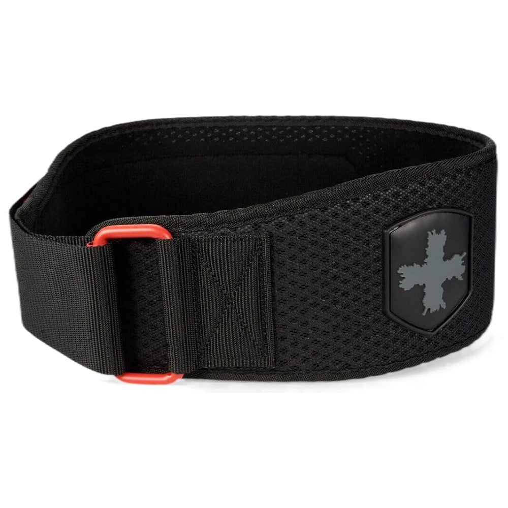 Ceinture d'entraînement masculine/ceinture de noyau hexagonal 12 cm - rouge - 12 cm