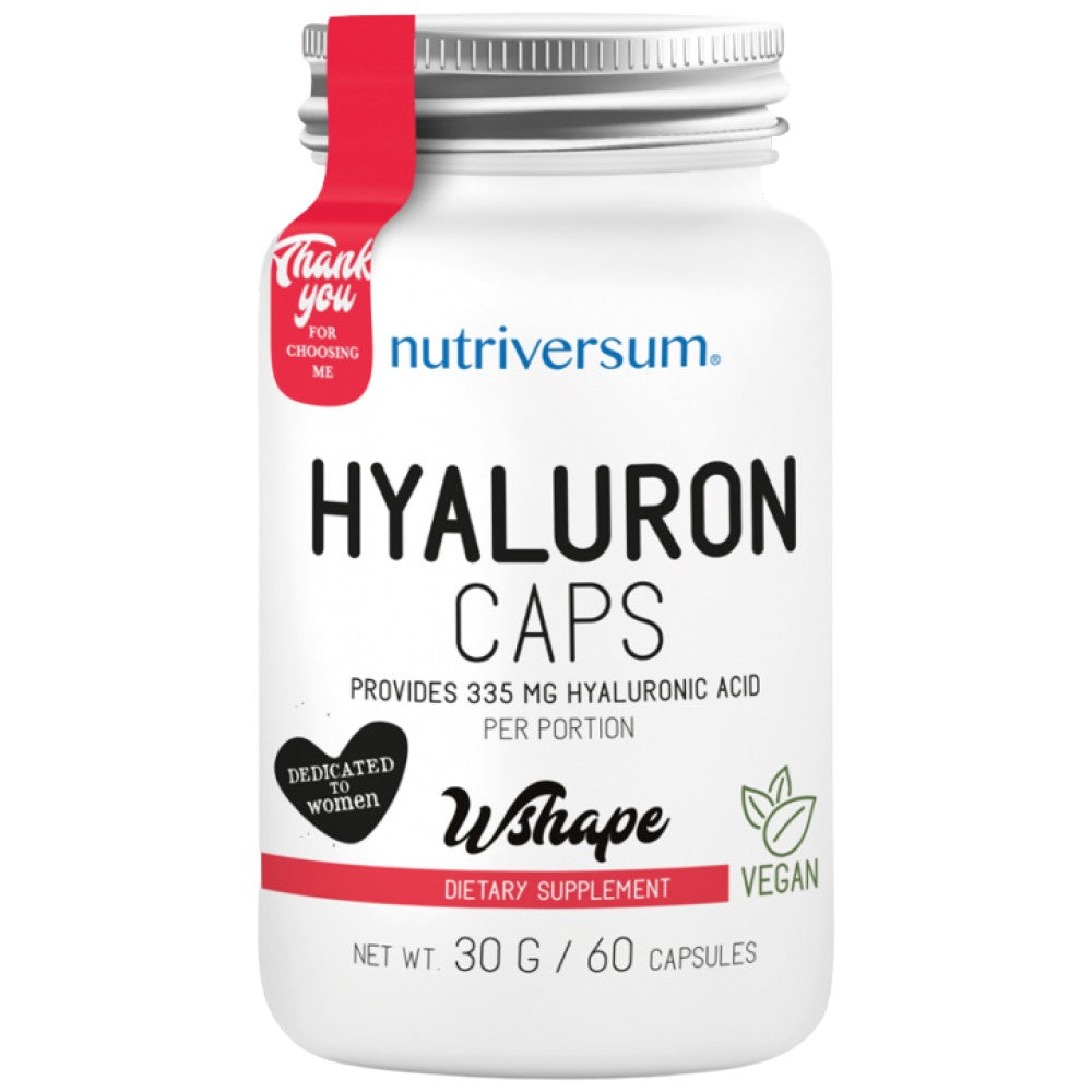 Hyaluron Caps | Acide hyaluronique 335 mg - 60 capsules