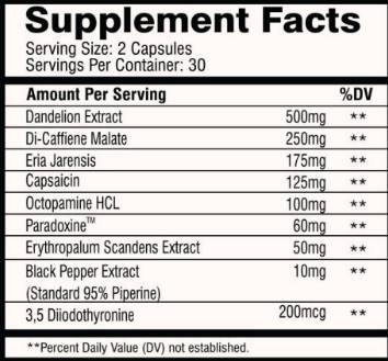 Hybride | Pré-entraînement thermogène - 60 capsules
