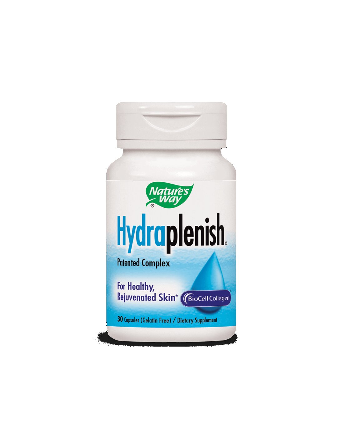 Collagène avec hyaluronic Hydraplenish® - belle peau et articulations saines, 500 mg, 30 capsules de la nature
