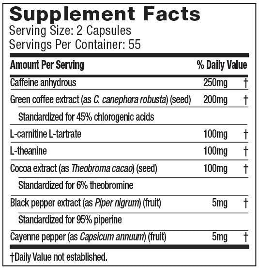 Hydroxycut Hardcore Elite 110 Capsules
