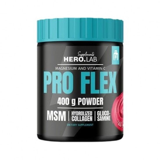Pro Flex/Collagène + Glucosamine - MSM - Proline - 400 grammes