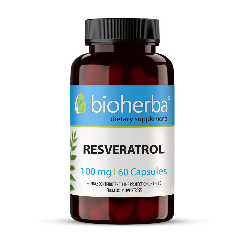 Resvératrol 100 mg - 60 capsules