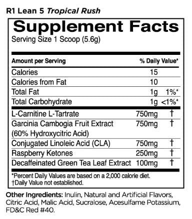 Lean 5 | Gestion du poids sans stimulant - 336 grammes