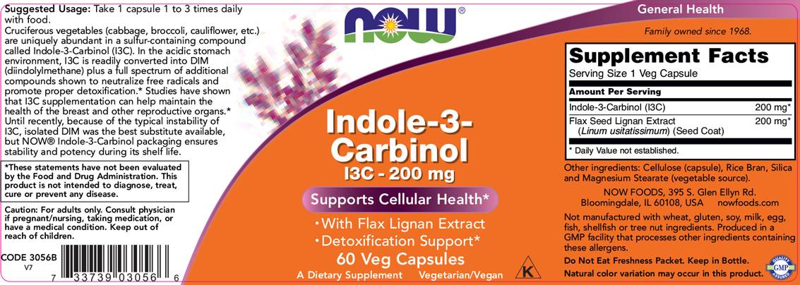 Indole-3-carbinol (i3c) 200 mg - 60 capsules
