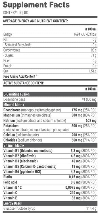 Iontex Multi boisson - 1000 ml