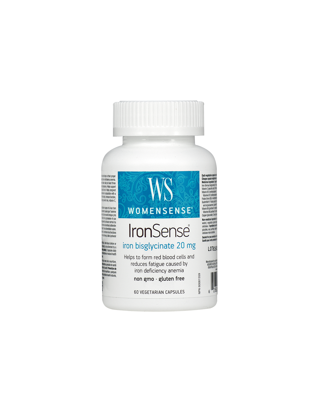 Iron Sense 668 mg - 60 capsules