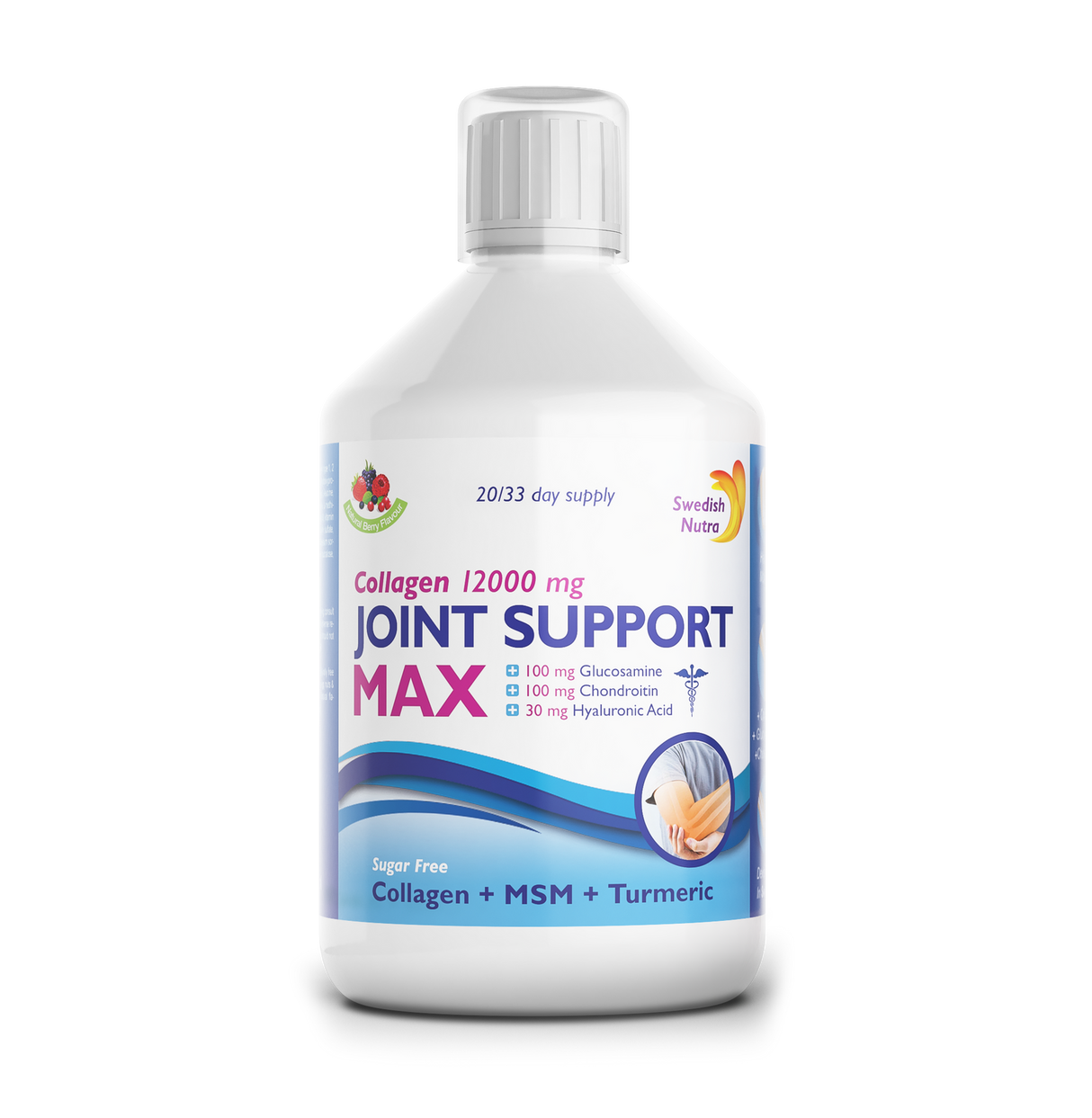 Collagène liquide pour articulations Support conjoint Max 12000 mg - 500 ml