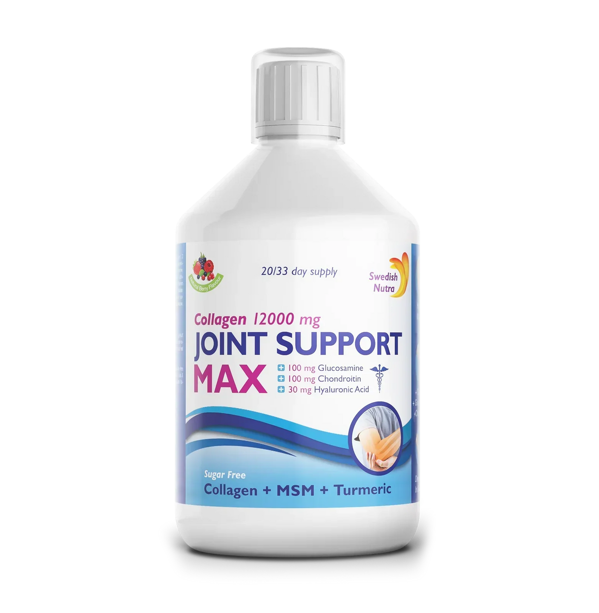 Collagène liquide pour articulations Support conjoint Max 12000 mg - 500 ml