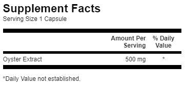 Kyoto Oyster japonais Extrait 500 mg - 60 capsules