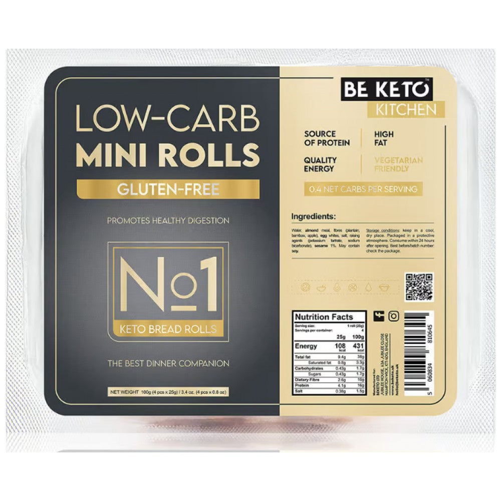 Keto Mini Rolls | Sans gluten - 100 grammes
