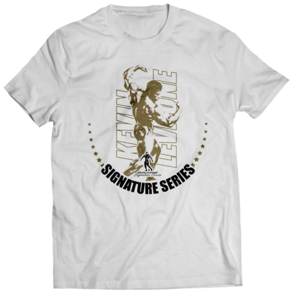 <tc>Kevin Levrone</tc> T-shirt | Blanc-Or
