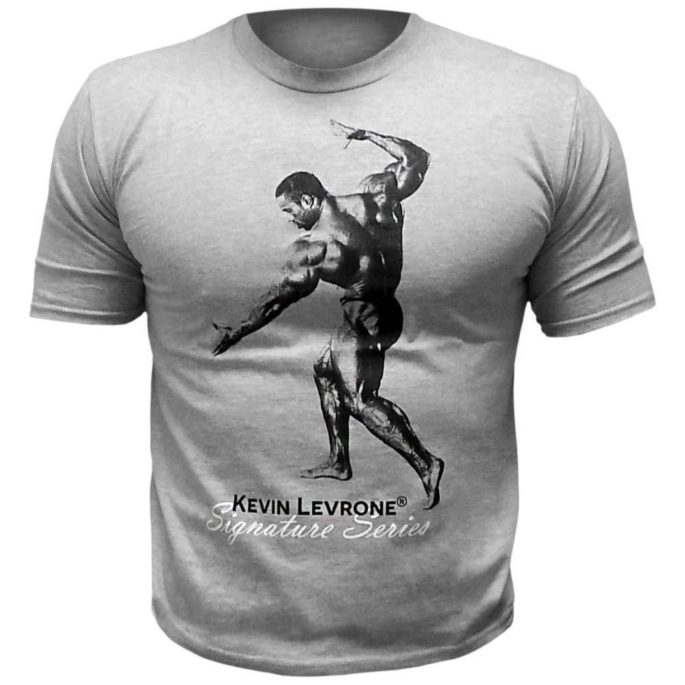 T-shirt Kevin Levrone/Gris clair