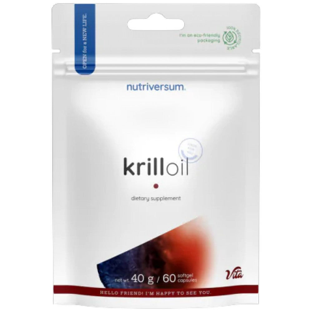 Huile de krill 500 mg - 60 softgels