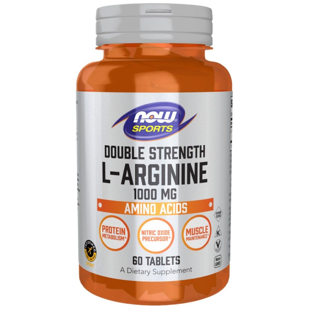 L-arginine 1000 mg / double résistance - 60 comprimés