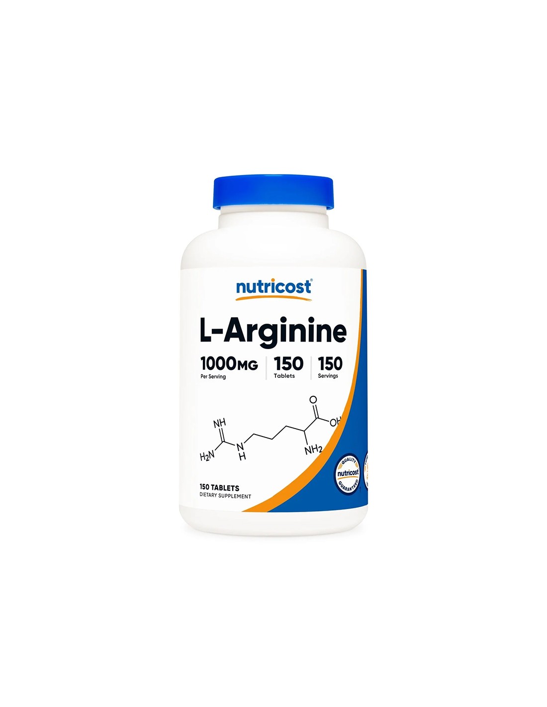 Énergie et masse musculaire - L-arginine, 150 comprimés