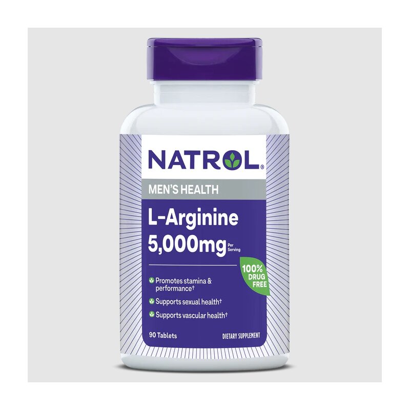 L-arginine 5000 mg. Onglets/90.