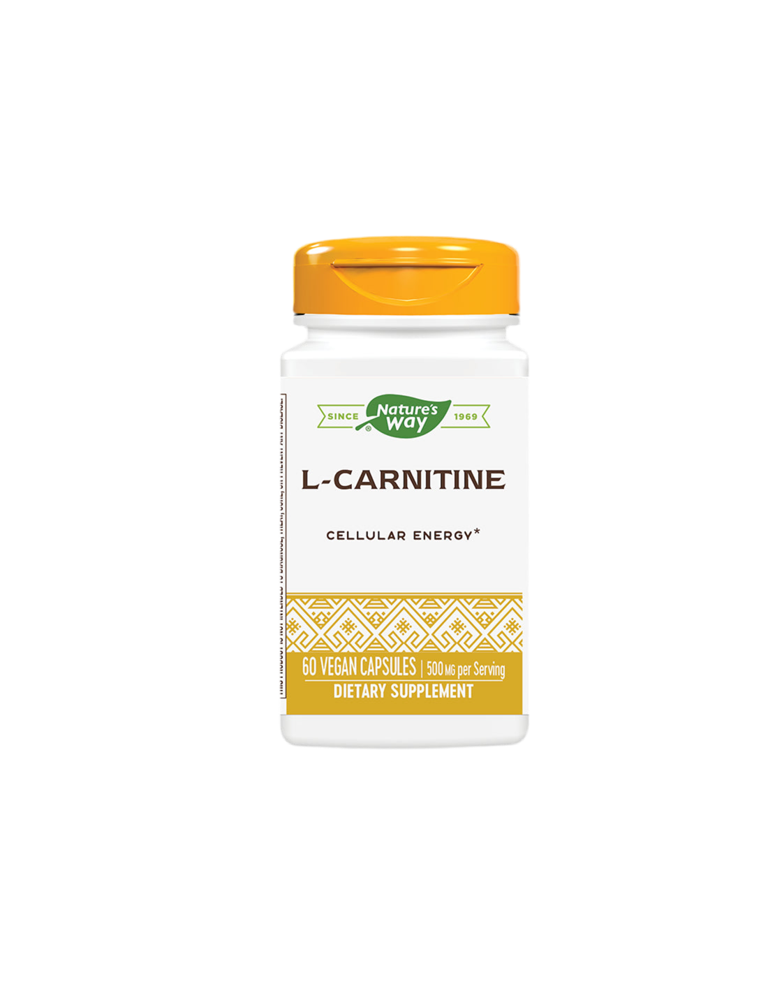 L-carnitine 500 mg - 60 capsules