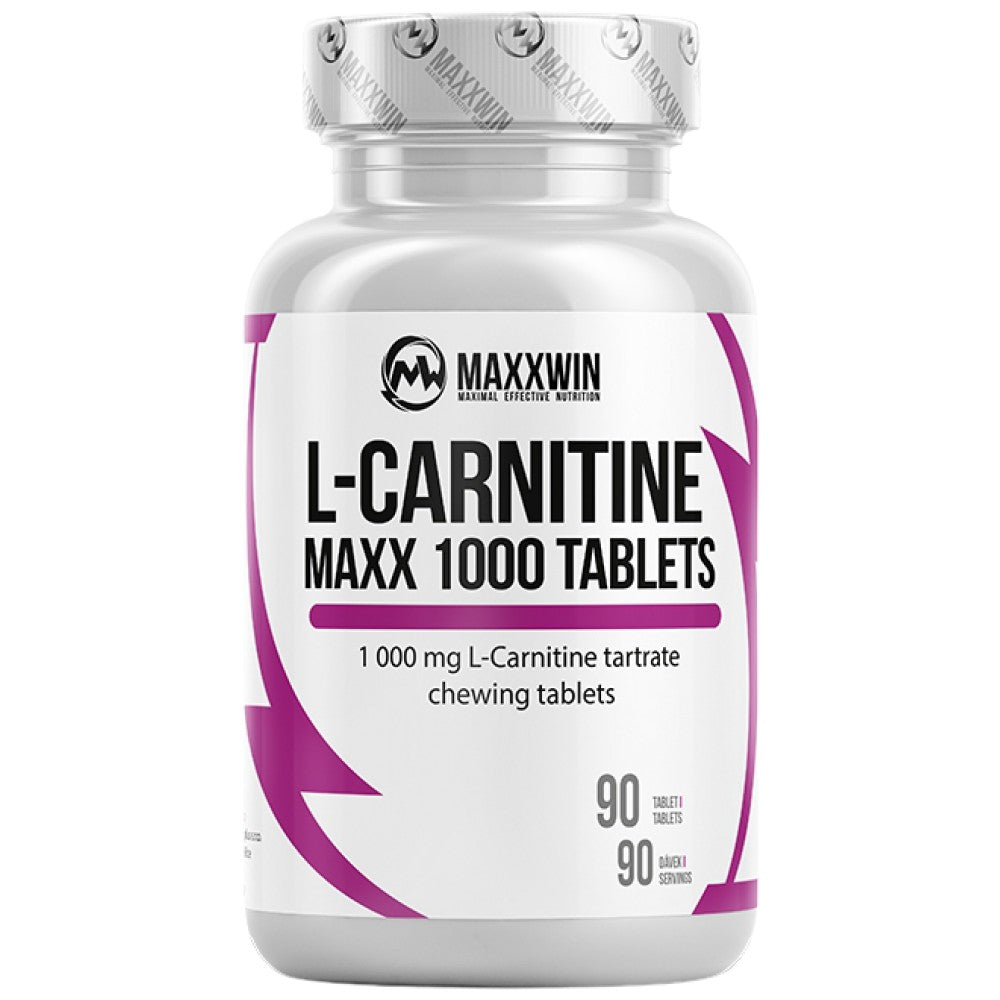 L-Carnitine Maxx 1000 - 90 comprimés à croquer