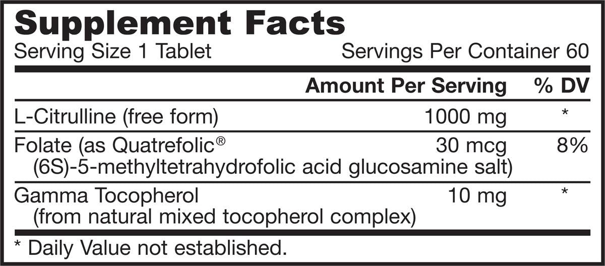 L-Citrulline 60 comprimés