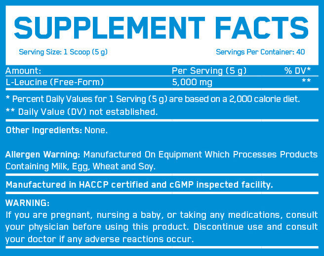 L-leucine 5000 - 0,200 kg