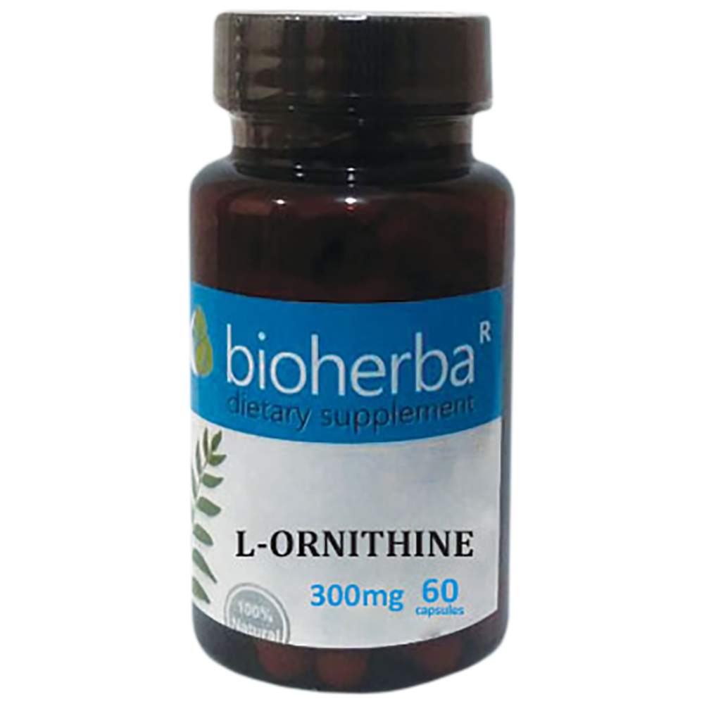 L-Ornithine 300 mg - 60 capsules