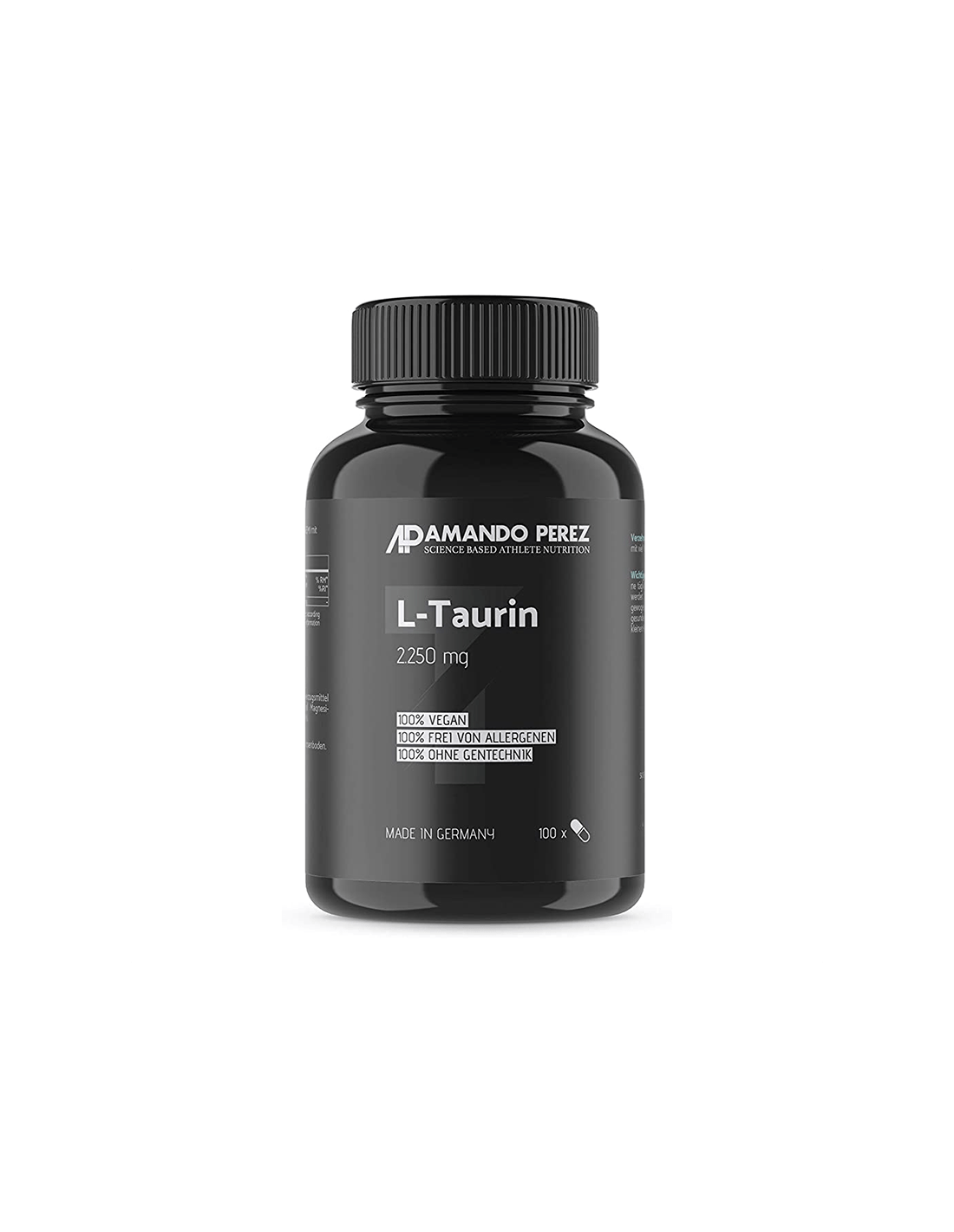 L-taurin/l-taurine, 100 capsules