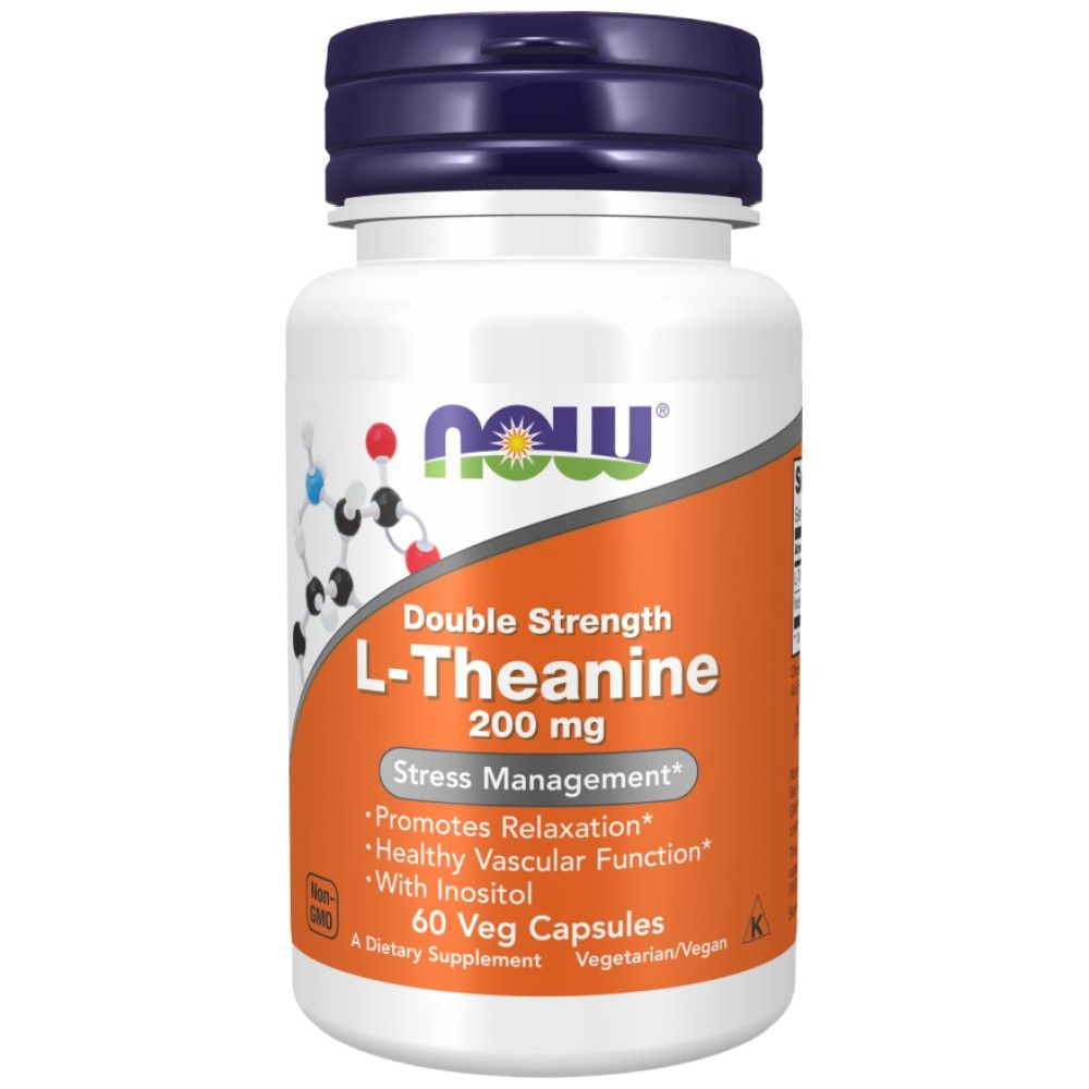L-théanine 200 mg/double résistance - 60 capsules
