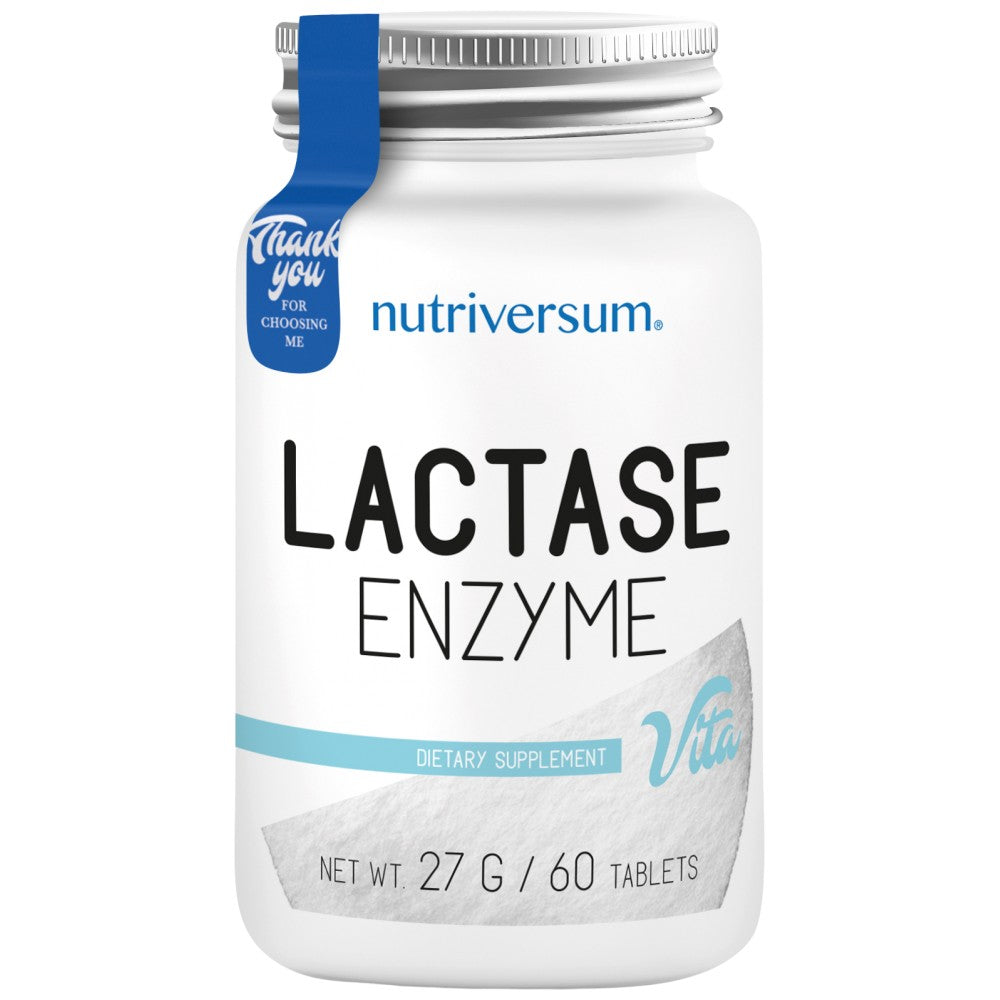 Enzyme lactase - 60 comprimés