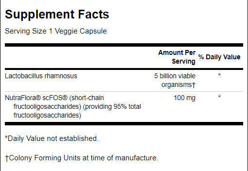 Lactobacillus rhamnosus avec 5 milliards de capsules CFU - 60