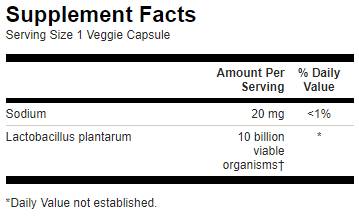 Lactobacillus plantarum/L plantarum - 30 capsules