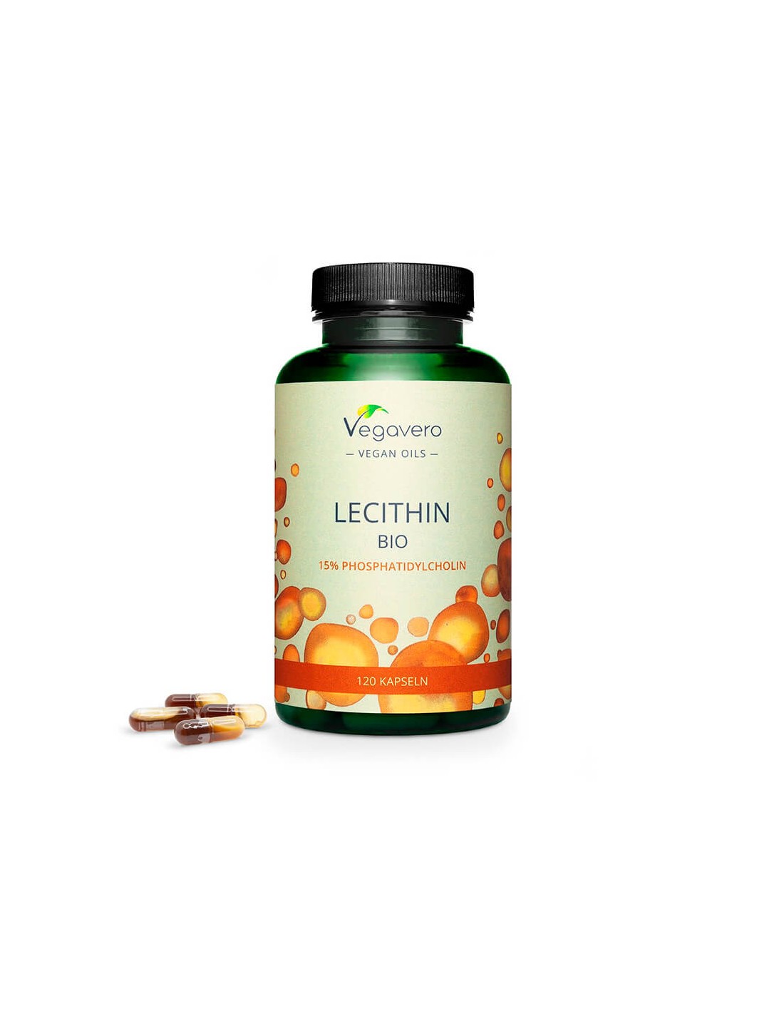 Lécithine Bio - Lécithine bio, 120 gélules <tc>Vegavero</tc>