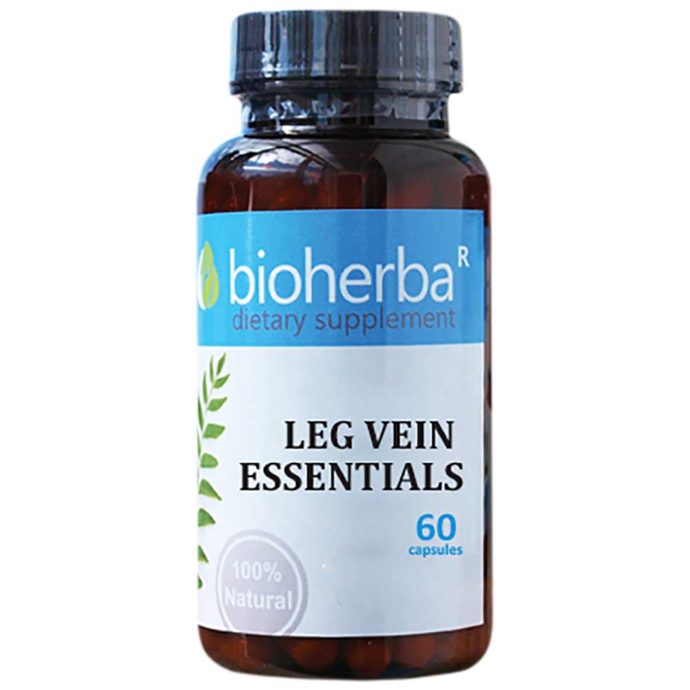 Essentiels de veine de jambe - 60 capsules